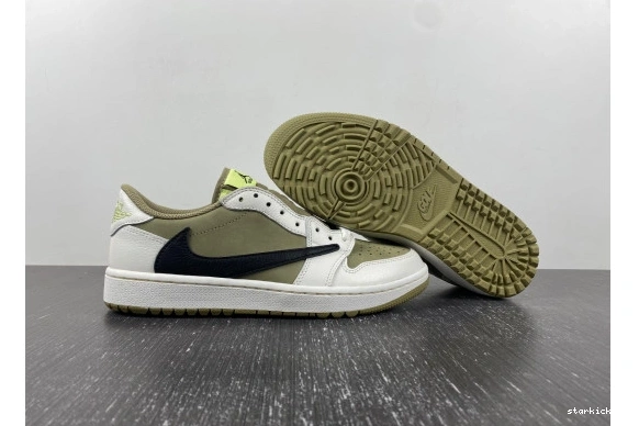 Scott Travis Olive Golf 1 Jordan Neutral Low FZ3124-200 Retro 0815